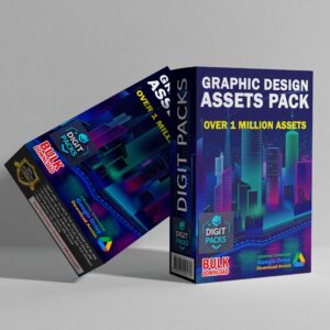 608K+ Graphic Designing Assets Pack